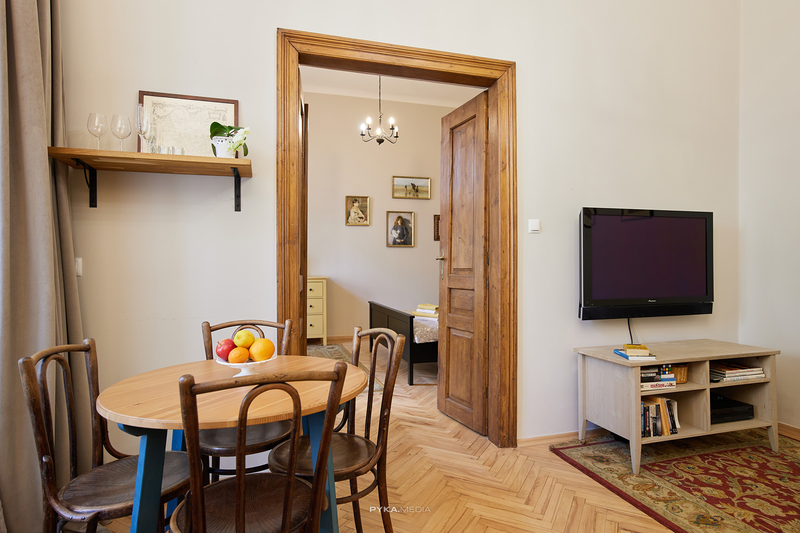 Zdjęcie apartamentu Airbnb w Krakowie.